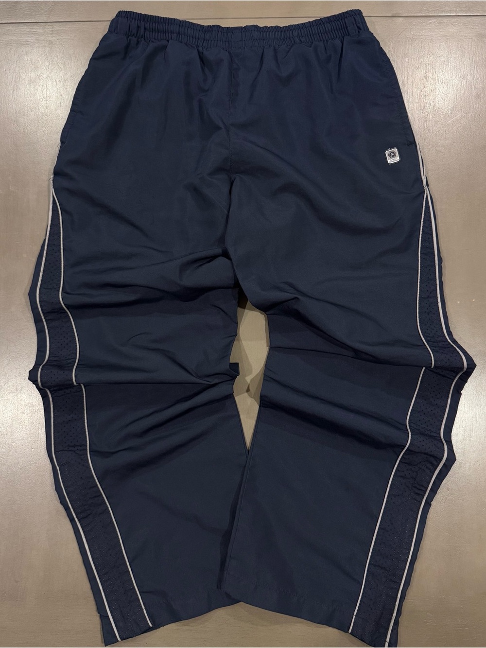 Old Navy Navy Track Joggers with White Piping